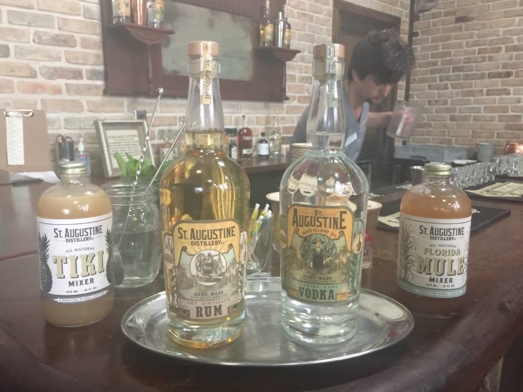 Craft Cocktails at St. Augustine DIstillery