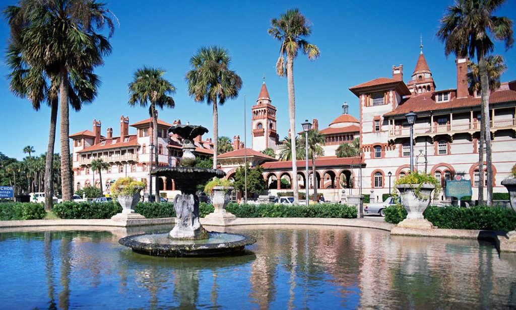 Fountain and Flager College St. Augustine