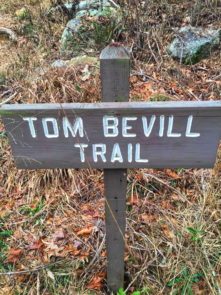 Tom Bevill Trail Sign, Guntersville State Park, 52 weeks 52 hikes