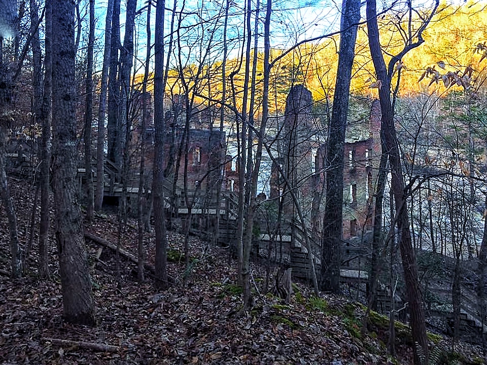 Ruins of Mill at Sweetwater Creek State Park, Georgia