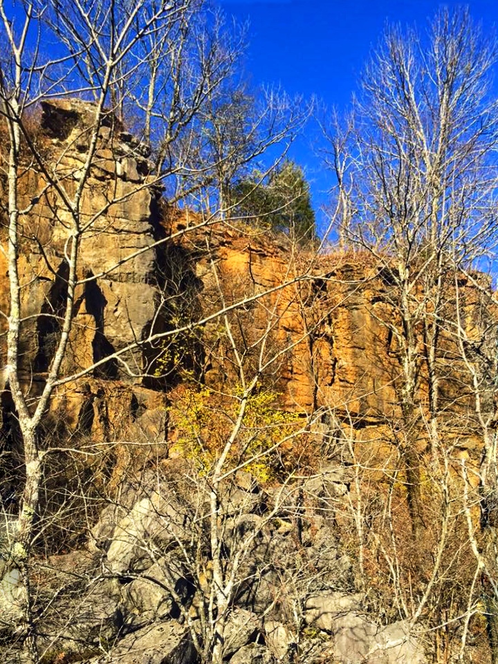 Quarry view at Ruffler Moutnain, Birmingham Alabama