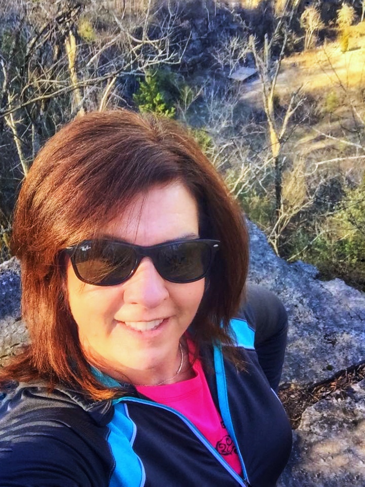 Woman at Ruffler Mountain, Birmingham Alabama