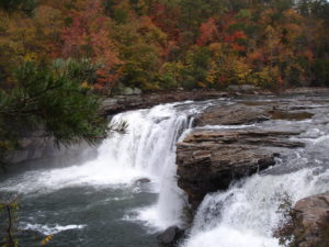 Little River Falls Waterfall, Little river Preserve, Alabama