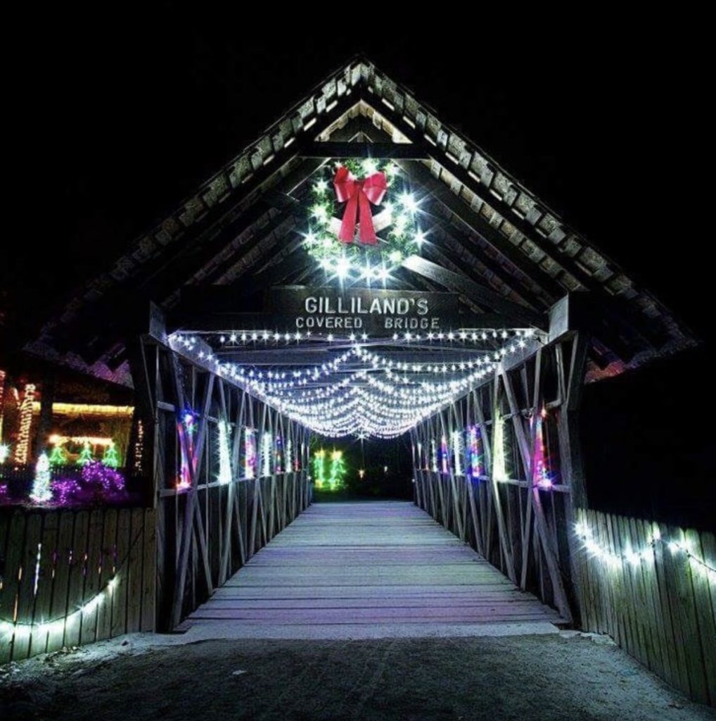 holiday lights, Noccalula Falls, Gadsden AL