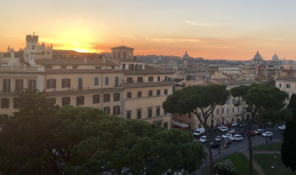 Sunset Rome