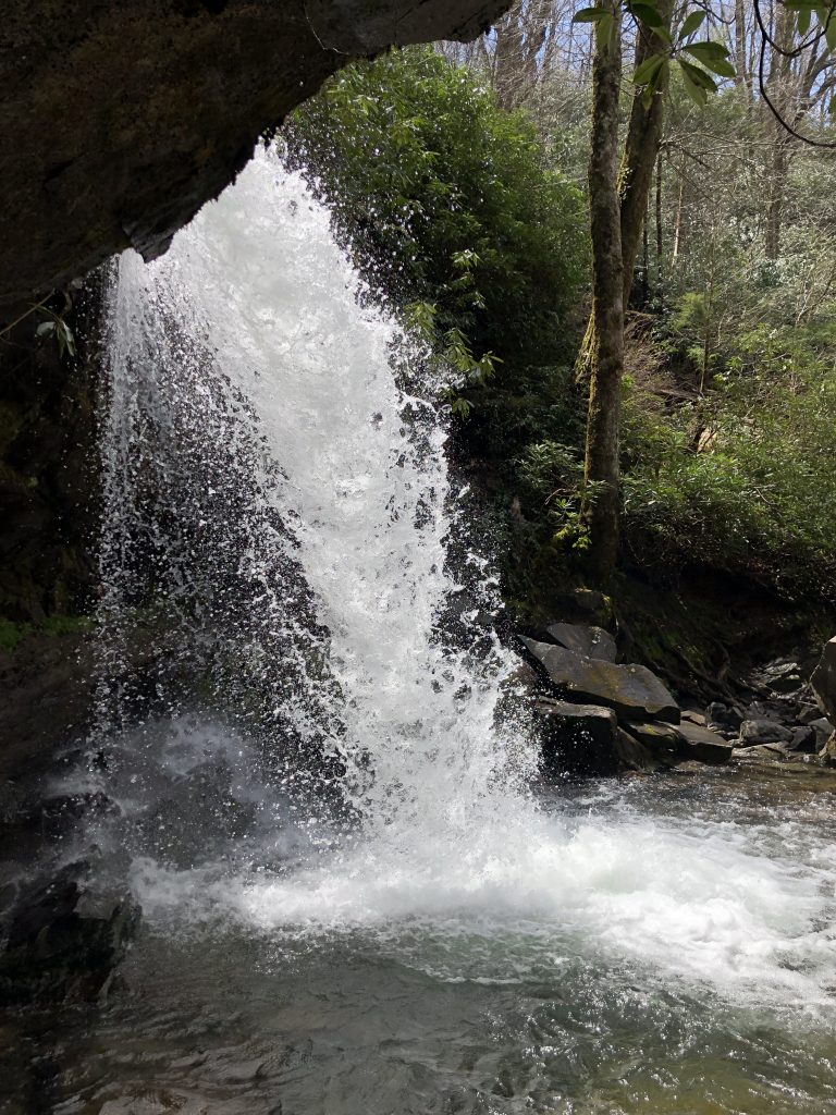 Grottos Falls, Alum Cave Trail, Great Smoky Mountain National Park