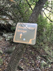 Trailhead Sign, Noccalula Falls, Gadsden Alabama