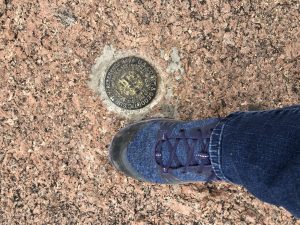 USGS Benchmark, Enchanted Rock Summit