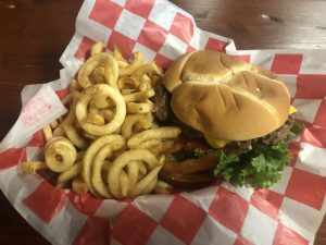 Cheeseburger from East Texas Burger, Mineola, Texas