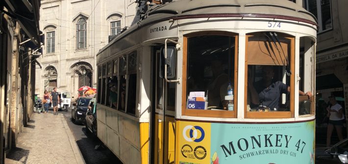 Trolley, Lisbon Portugal
