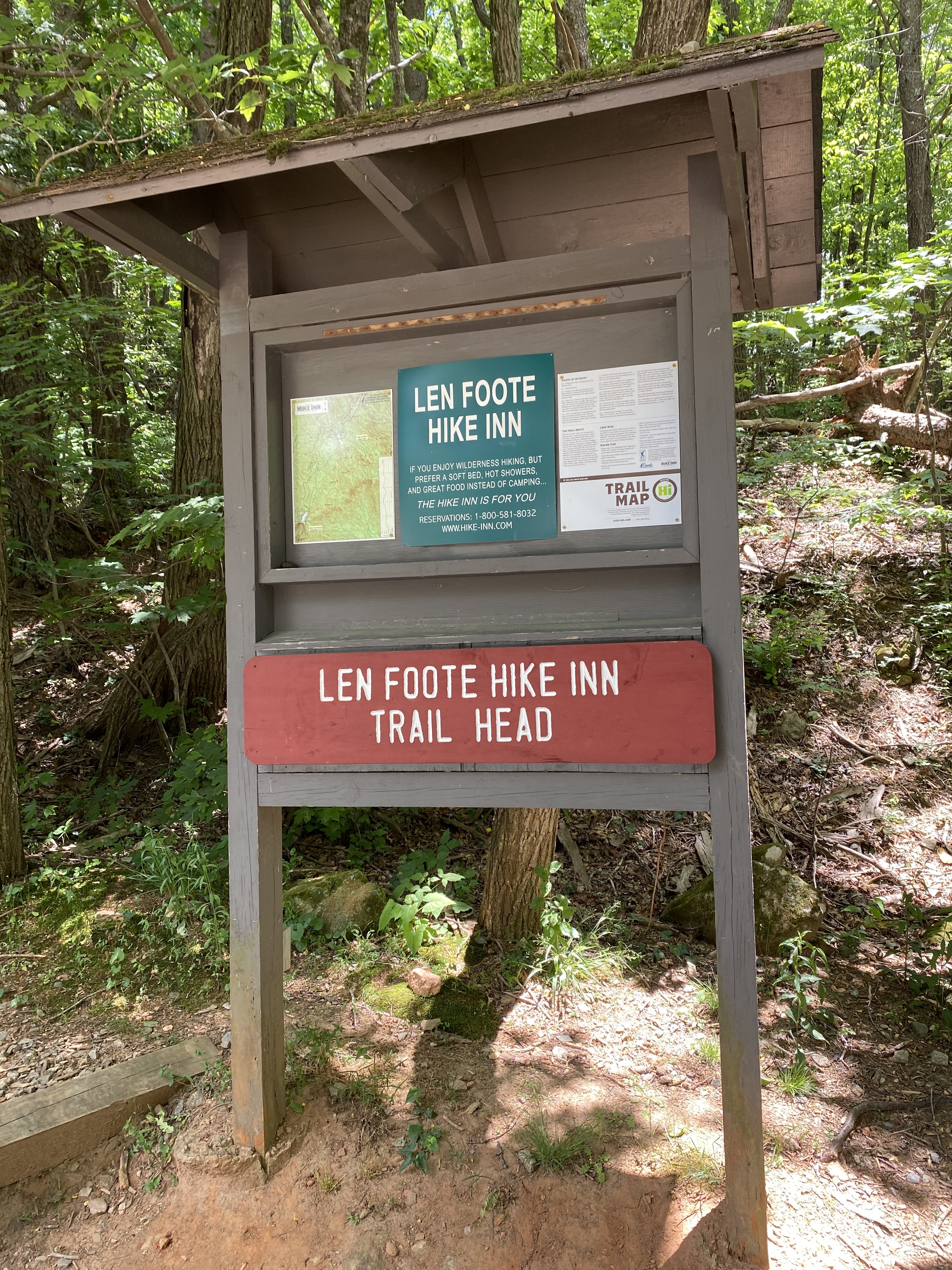 Len Foote Hike-Inn Trailhead